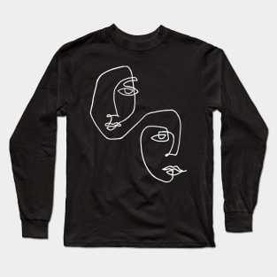 faces Long Sleeve T-Shirt